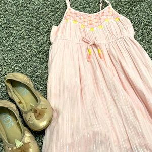 Girls long cat and jack dress